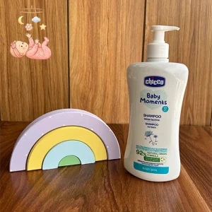 شامپو سر و بدن کودک چیکو مدل Bagno Moments حجم 500 میلیلیتر