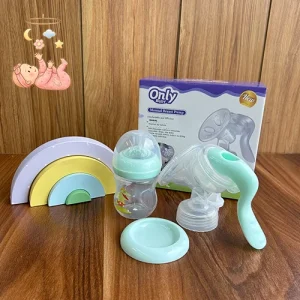 شیردوش دستی به همراه شیشه شیر حجم 125 mil انلی بیبی only baby