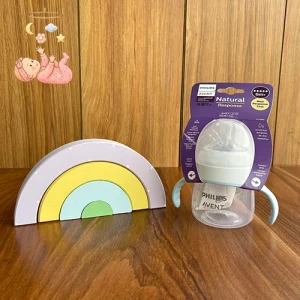 شیشه شیر دستهدار 150 میل اونت avent سری ریسپانس