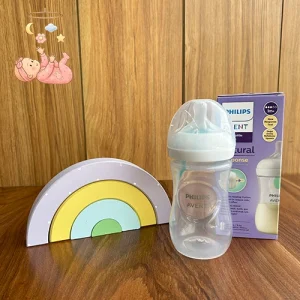 شیشه شیر سوپاپ دار اونت مدل Natural Response ظرفیت ۲۶۰ میل (بدون جعبه)