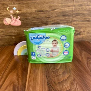 پوشک مولفیکس سایز 4 سی 4 تایی 7 تا 18 کیلو