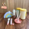 باکس شیشه شور مسافرتی استند دار 5 تکه