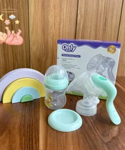 شیردوش دستی به همراه شیشه شیر حجم 125 mil اونلی بیبی only baby
