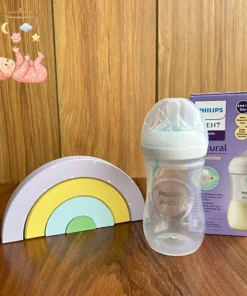 شیشه شیر سوپاپ دار اونت مدل Natural Response ظرفیت ۲۶۰ میل با جعبه